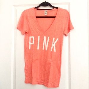 VS Pink orange t shirt